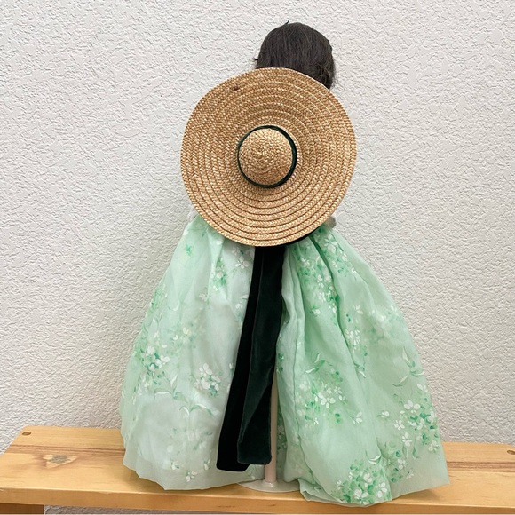 Vintage Franklin Mint Scarlett O'Hara Gone With The Wind Porcelain Doll - Picture 6 of 14